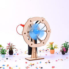 Landing Small Fan Science DIY Creative Assembly Accessories Toy Set