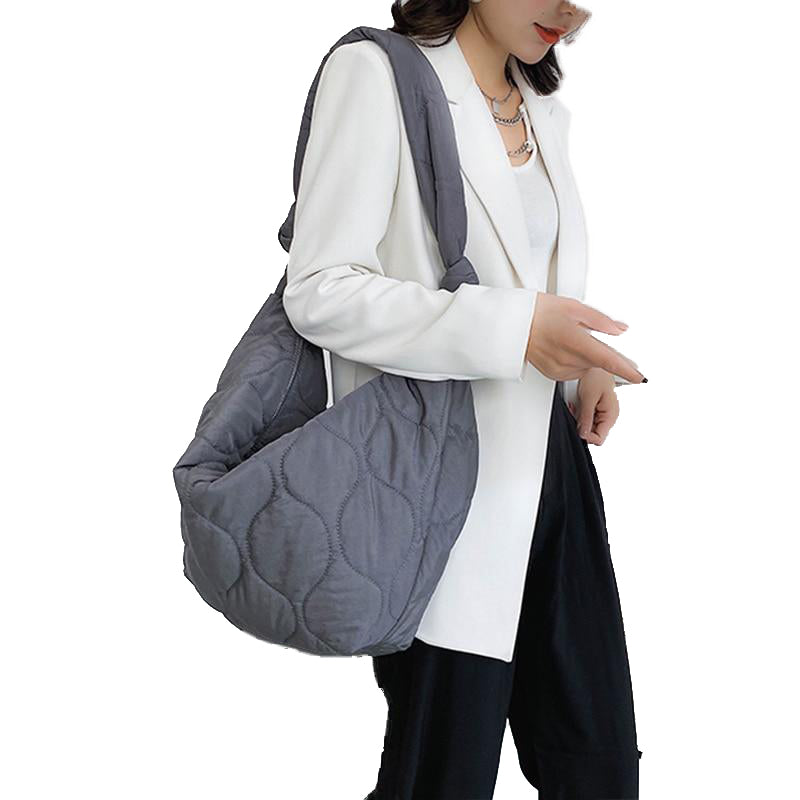 Shoulder Corssbody Bags for Women New Large Capacity Bag Zipper Fashion Wild Female Cotton Design Travel Bags