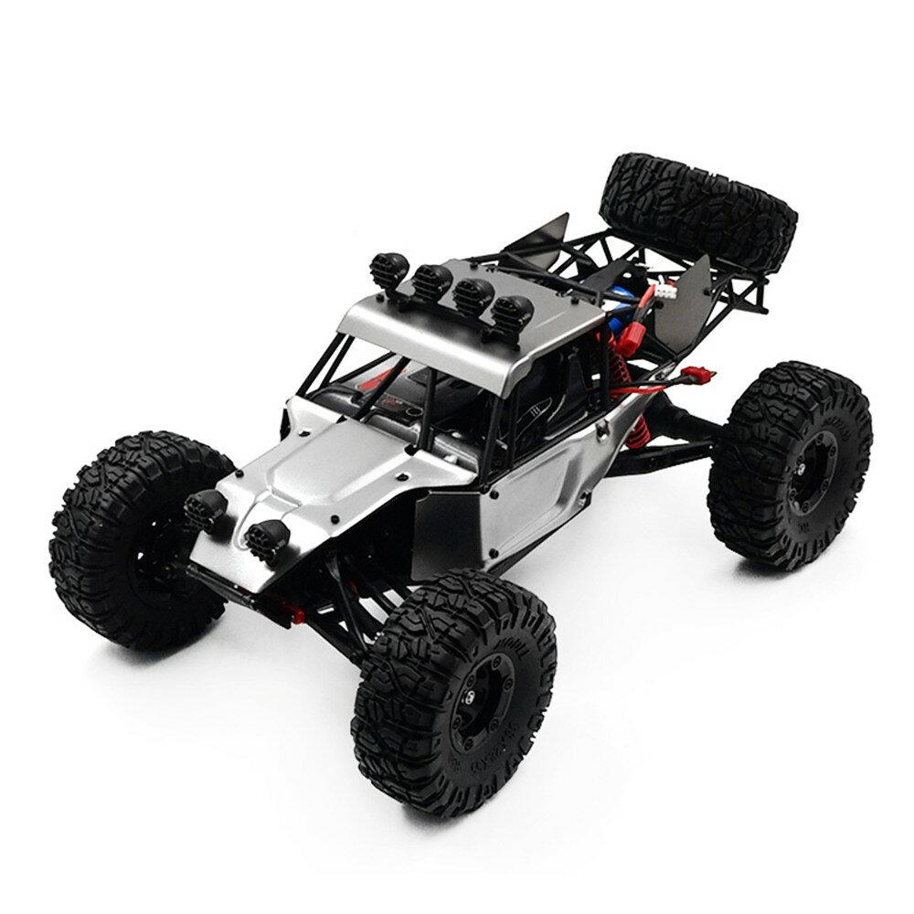 2.4G 4WD Brush Rc Car Metal Body Shell Desert Off-road Truck RTR Toy