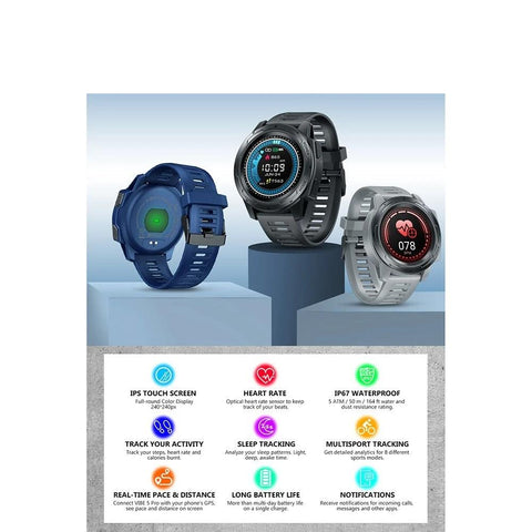 1.3 Inch IPS Screen Smart Watch Multi-Sport Modes