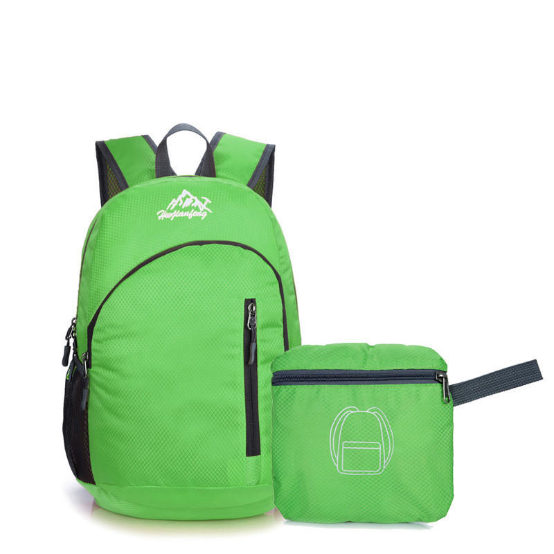 22L Outdoor Folding Backpack Waterproof Shoulder Rucksack Storage Bag Men Women Sports Travel