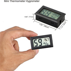 Mini Electronic Hygrometer For Indoor Temperature Humidity Detecting LCD Display