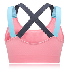 X Shape Back Sports Bra