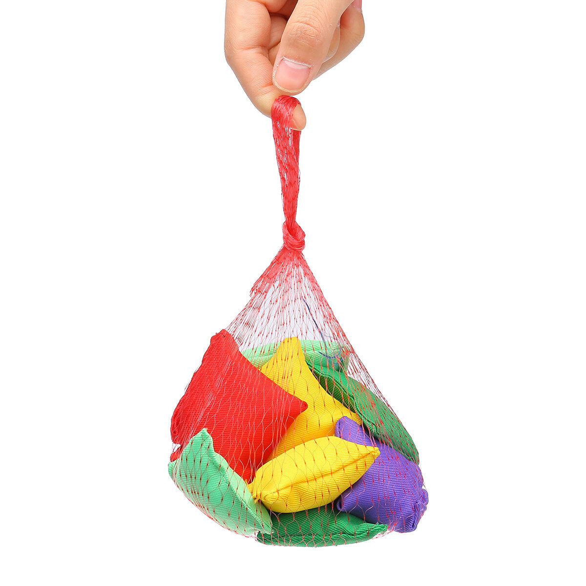 10 Pcs Nylon Bean Bags Children Family Throwing Sandbag Ball Camping Gargen Sport Game
