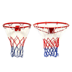 Wall Mounted Hanging Basketball Goal Hoop Rim Metal Netting