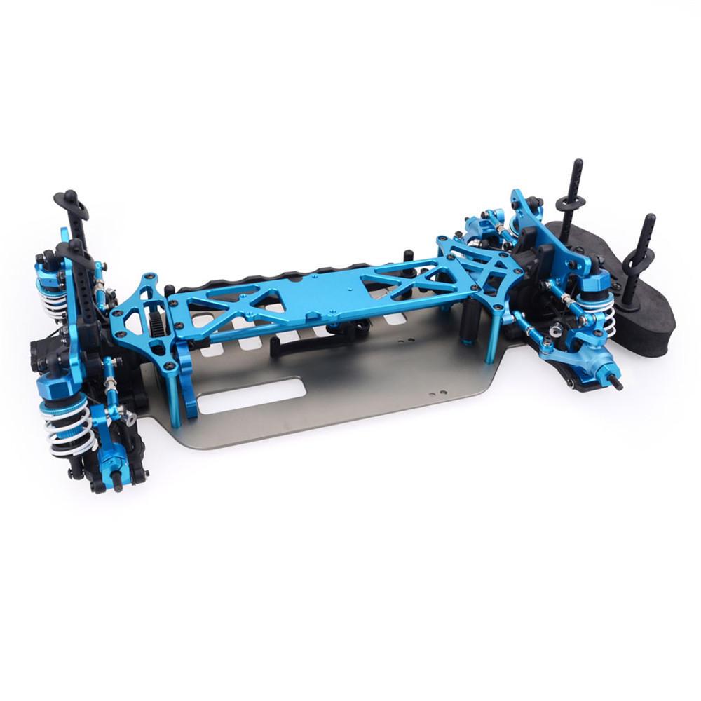 1/10 4WD RC Car Tourning Vehicles Frame Kit without Electronic Parts