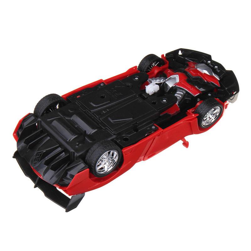 2 In 1 RC Car Wireless Sports Transformation Robot Model Deformation Truck Fighting Toy