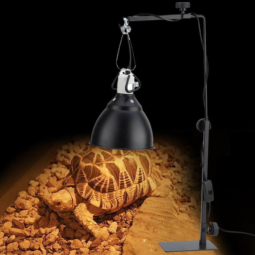 Iron Bracket Light Stand Reptile Backlight Adjustable Tortoise Lamp Holder Rack