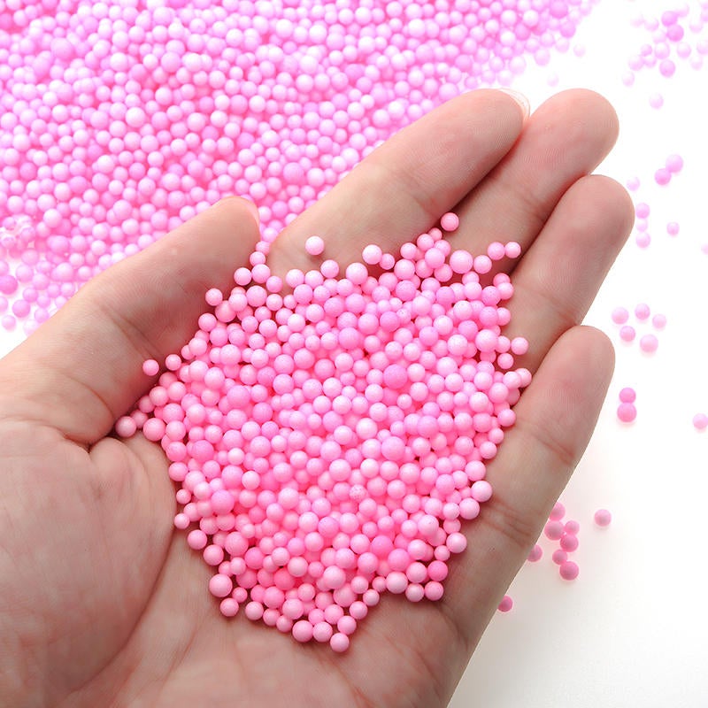 2000PCS 2.5-3.5mm DIY Slime Foam Balls Decor Accessories Styrofoam Bead