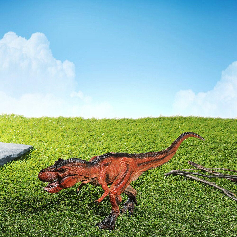 Artificial Dinosaur Orange Walking Tyrannosaurus Rex Mandible Bite Simulation Dinosaur Model Toys