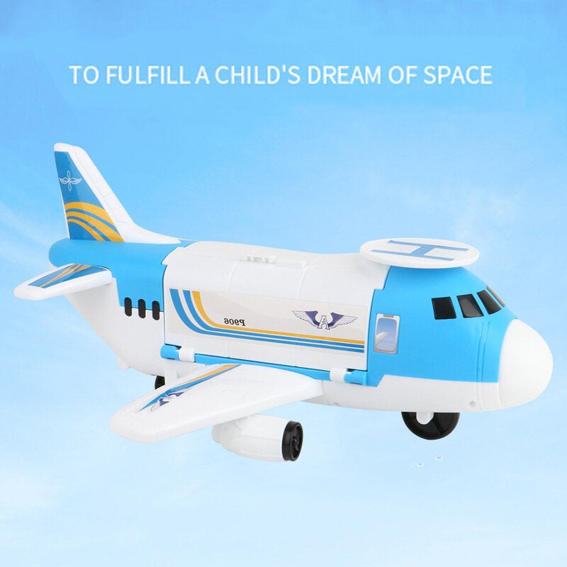 Simulation Track Inertia Aircraft Large Size Passenger Plane Kids Airliner Model Toy for Birthdays Christmas Gift