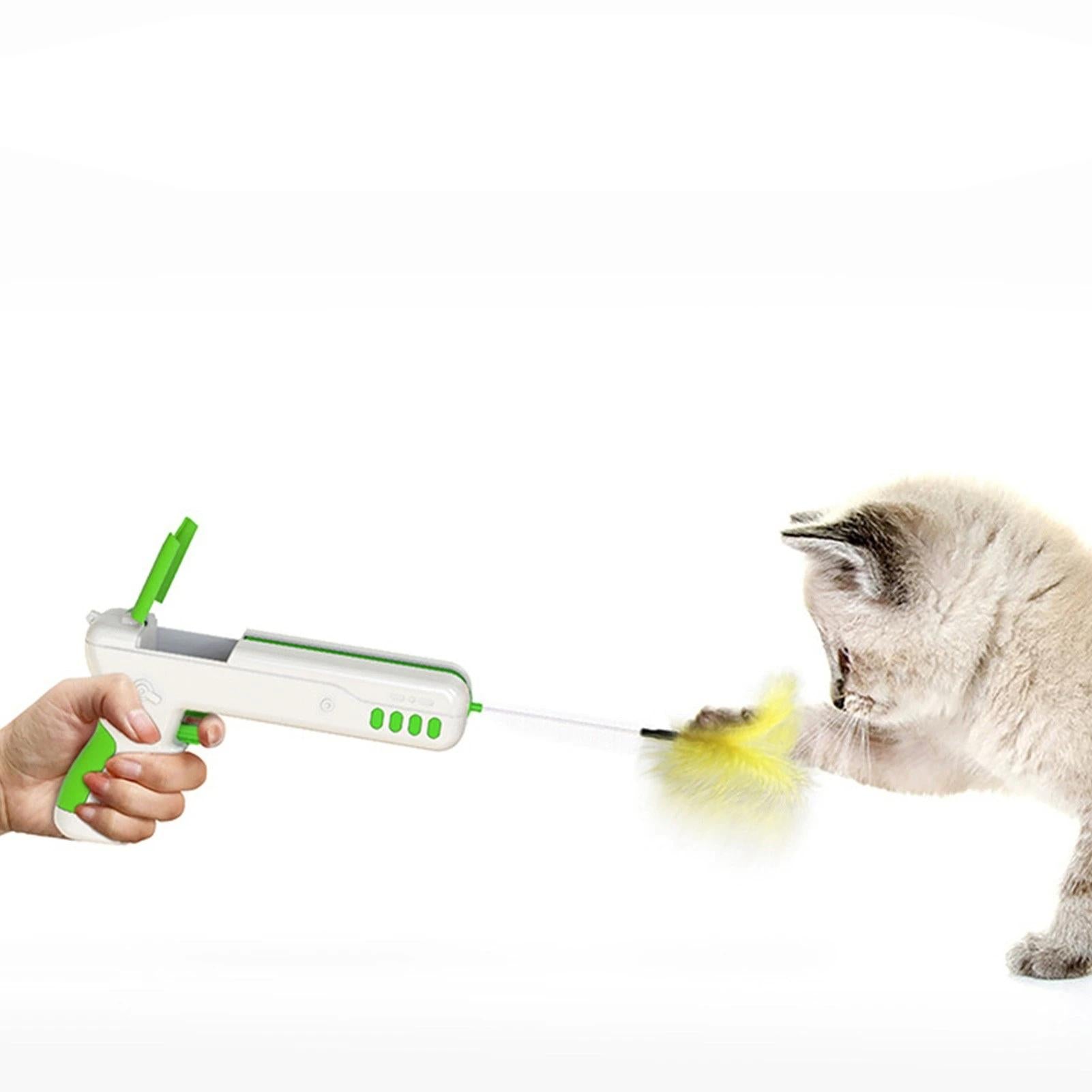 Interactive Cat Fetch Toy