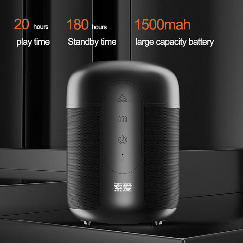 Mini Portable 5.0 bluetooth Speaker Wireless TWS Outdoor Speakers Column Subwoofer Stereo Loudspeaker Play 20H