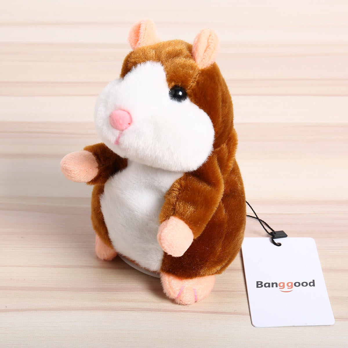 Talking Hamster Pet 15cm Christmas Gift Plush Toy Cute Speak Sound Record Stuffed Animal Toy