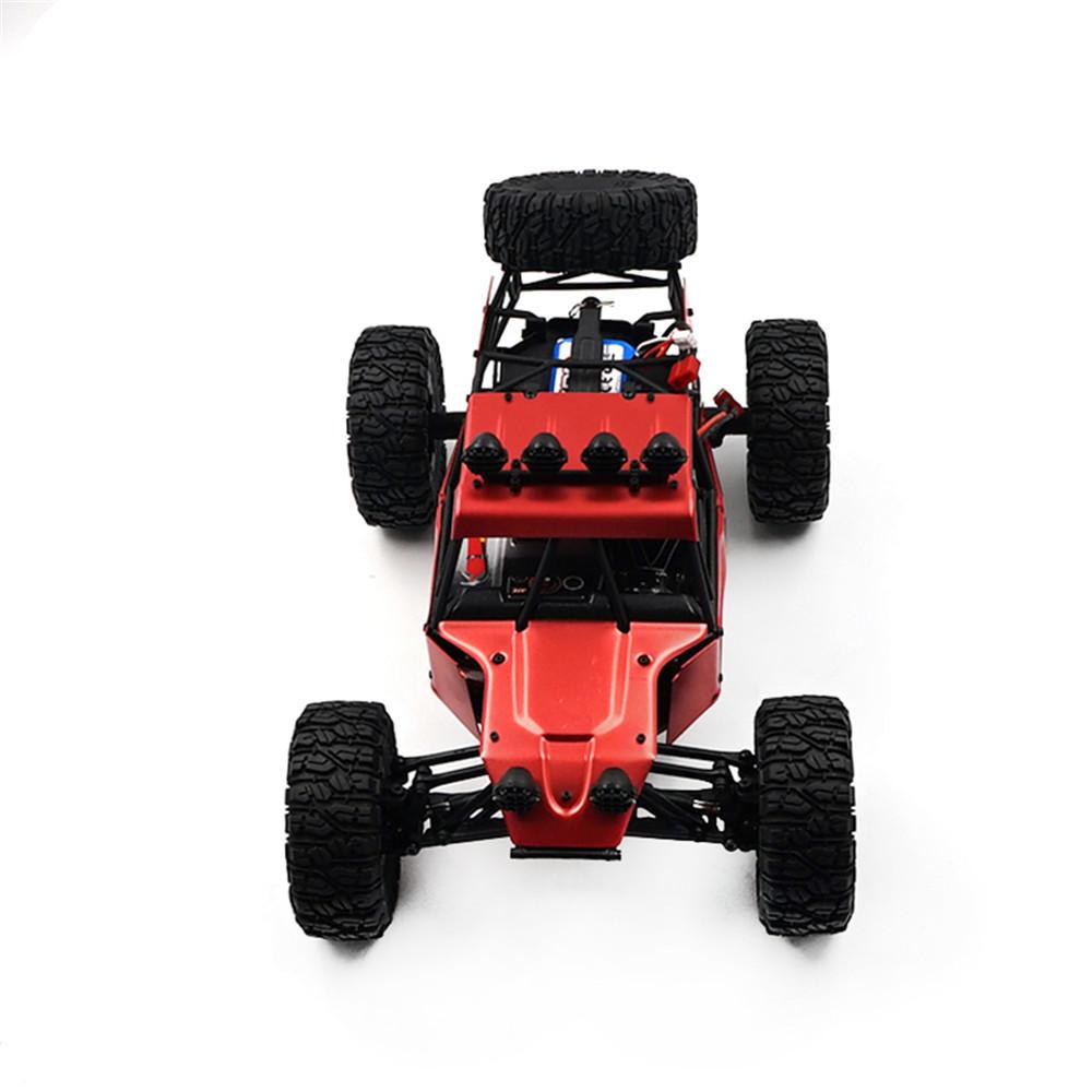 2.4G 4WD Brush Rc Car Metal Body Shell Desert Off-road Truck RTR Toy