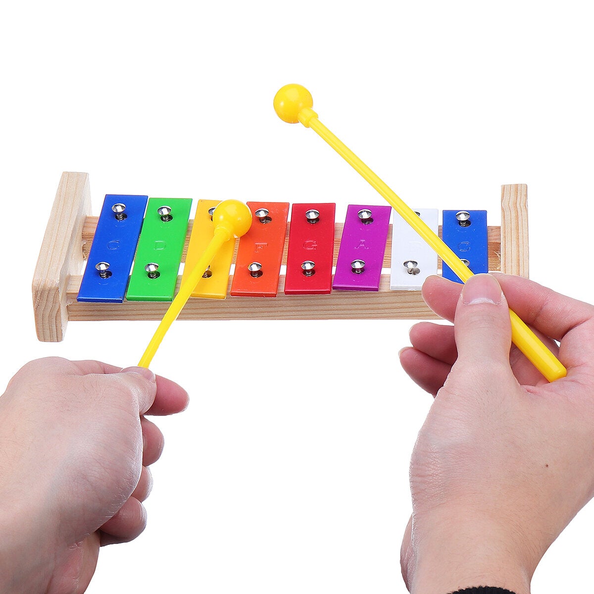 8 Notes Wooden Xylophone Education Musical Toy for Children