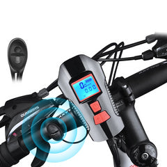 Waterproof Bicycle Light USB Charging With Speed Meter LCD Screen - JustgreenBox