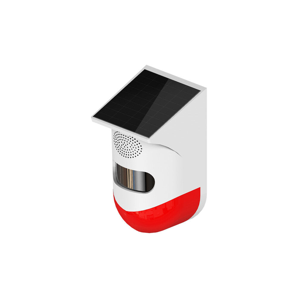 Smart WiFi Outdoor Solar Remote APP Infrared Alarm For Smart Home