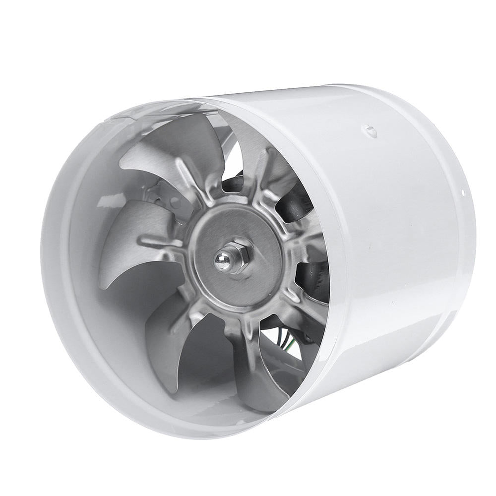 4Inch 100mm Inline Duct Fan Booster 25W Exhaust Blower Air Cooling Vent 140m3/h Ventilation Fan