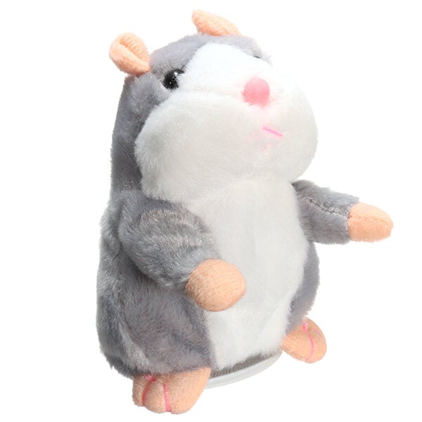 Talking Hamster Pet 15cm Christmas Gift Plush Toy Cute Speak Sound Record Stuffed Animal Toy