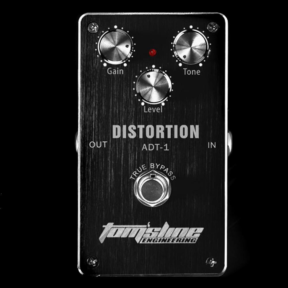 Distortion Electric Guitar Effect Pedal Aluminum Alloy Housing True Bypass