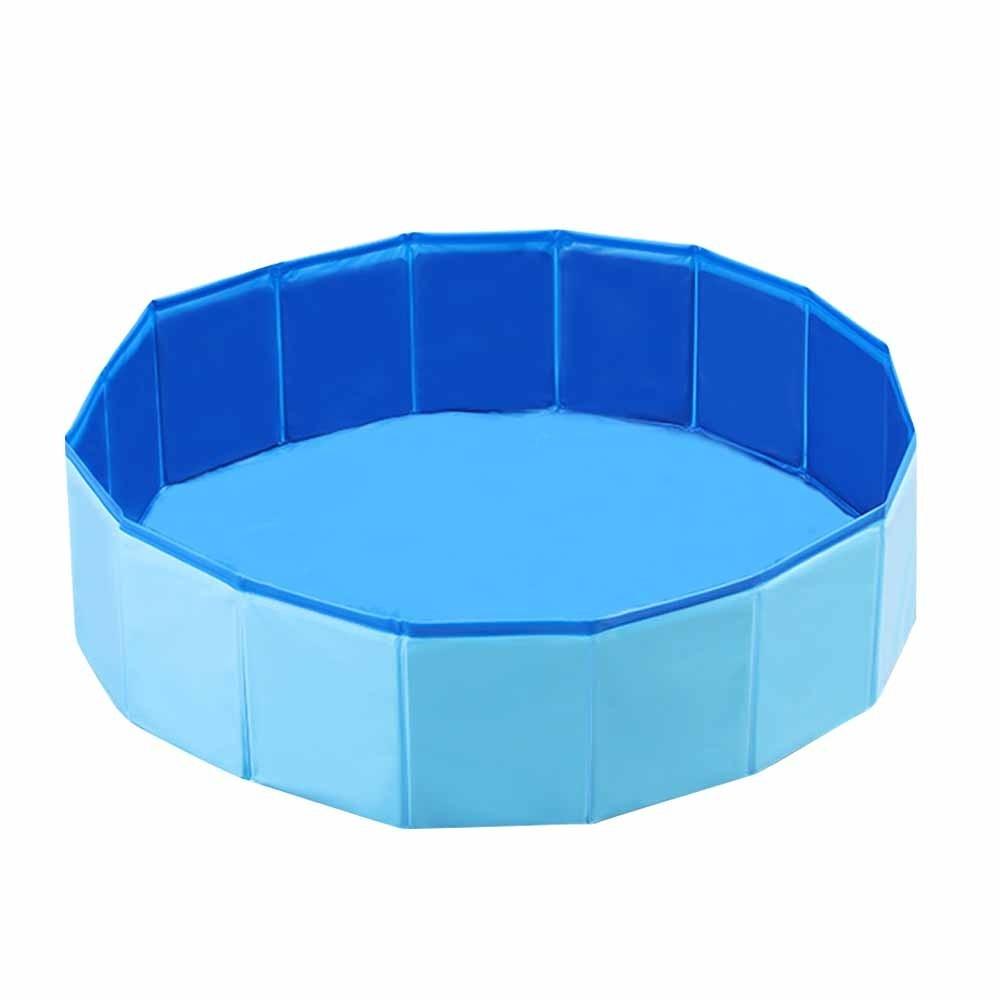 Foldable Pet Bath Pool -Collapsible Dog Pool Pet Bathing Tub Pool for Dogs Cats