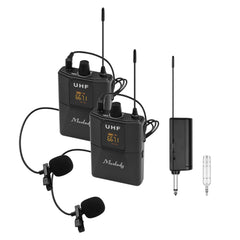 UHF Wireless Lavalier Microphone System 1 TX and 1 RX