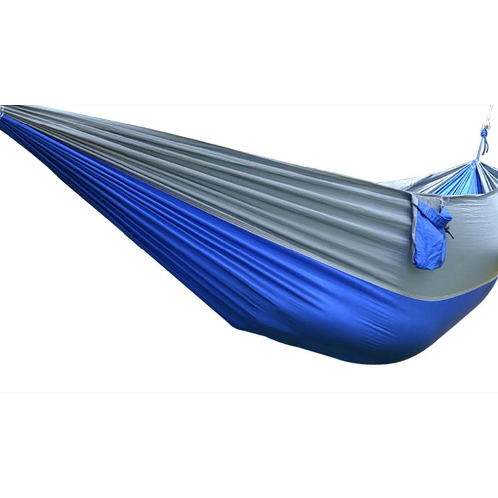 Camping Hammock Hold Up to 660 Lbs Portable Lightweight with 2 Straps Carabiners Carrying Bag