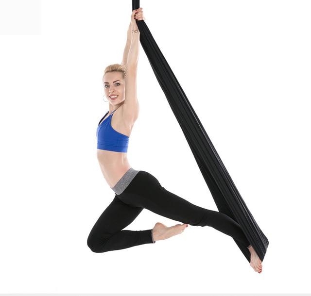 Aerial Yoga Hammock Premium Silk Swing Antigravity Belts