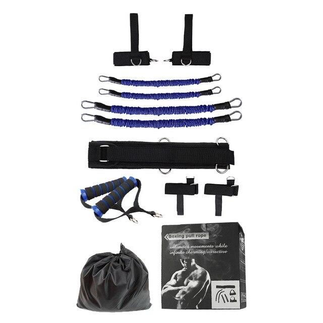 Latex Resistance Elastic Fitness Bands Set for Crossfit Training Exercise Pull Rope Rubber Expander