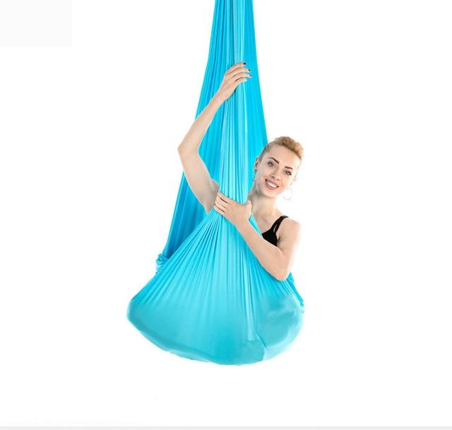 Aerial Yoga Hammock Premium Silk Swing Antigravity Belts