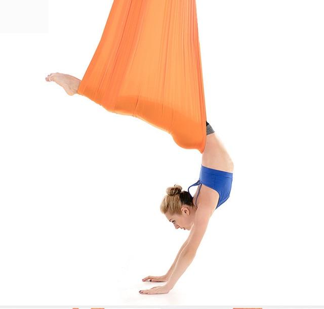 Aerial Yoga Hammock Premium Silk Swing Antigravity Belts