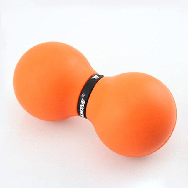 Double Lacrosse Ball Peanut Massage For Thoracic Spine Upper Back Neck Scapula