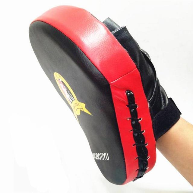 Hand Target Martial Thai Kick Pad Kit Black Karate Mitt Focus Punch Pads Boxing Punching & Sand Bag