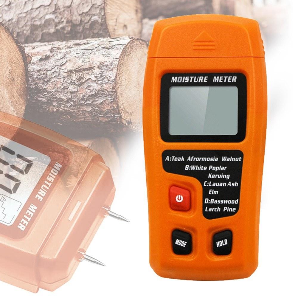 Wood Moisture Tester Meter Floor Carton Black Meter