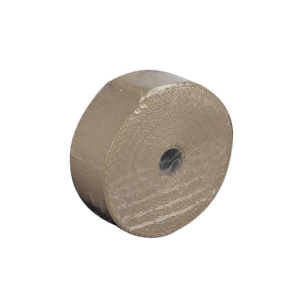 10m Fiberglass Wrap Exhaust Heat Roll Durable Wear-Resistant Shield Tape Insulating Pipe