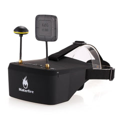 5.8G 40CH Dual Receiver Double Antenna FPV Goggles