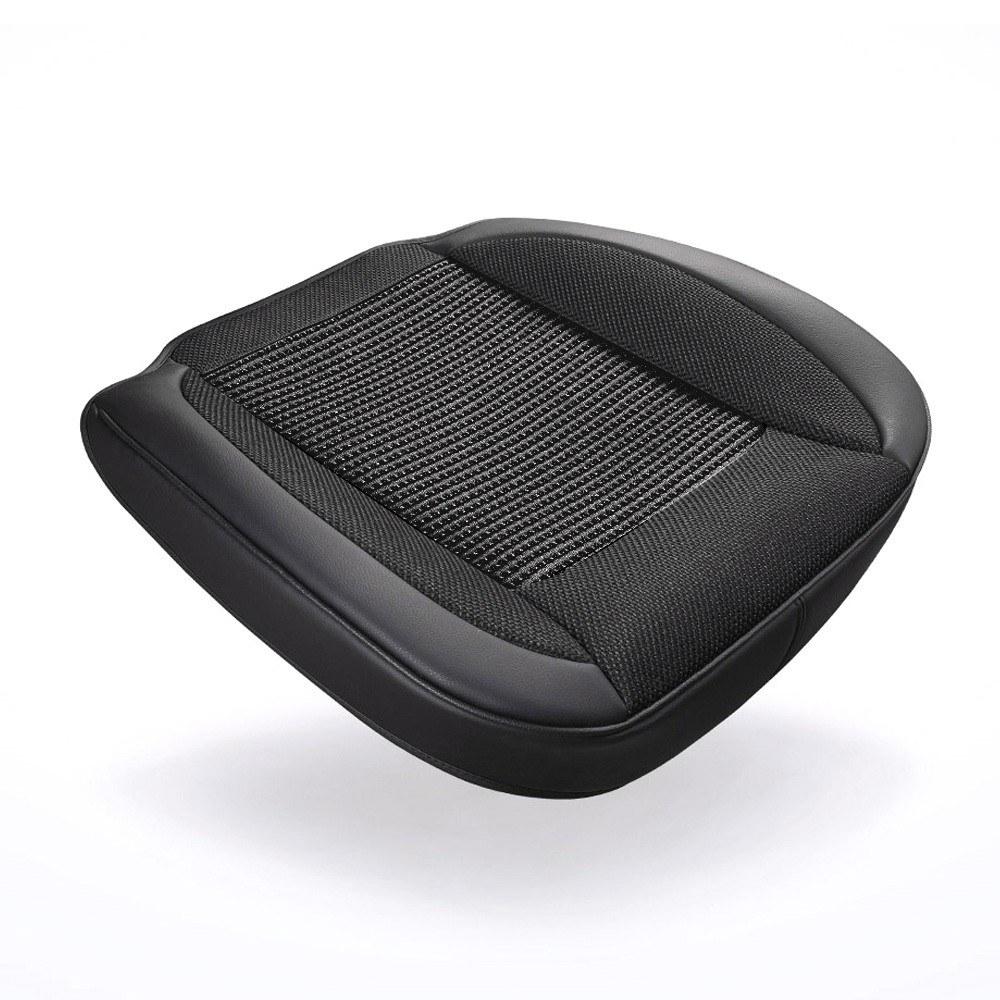 Car Seat Cushion Unique Ice Silk Fabric Pad Mesh Breathable Universal Comfortable Driver