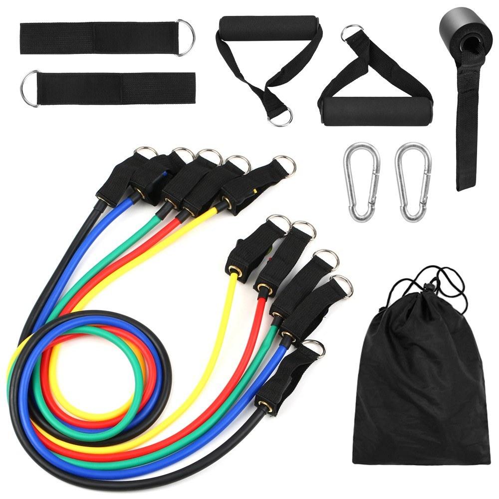 Resistance Bands Set Elastic Workout 13Pcs