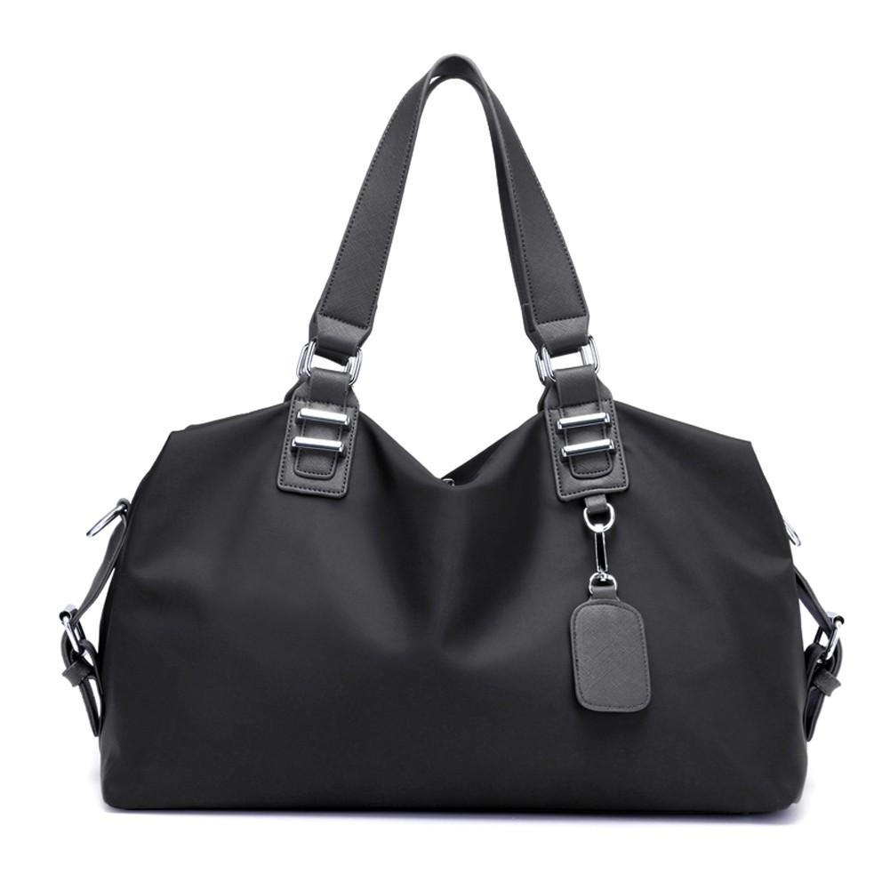 Women Handbag Nylon Waterproof Solid Large Capacity Multifunction Casual Outdoor Sports Tote