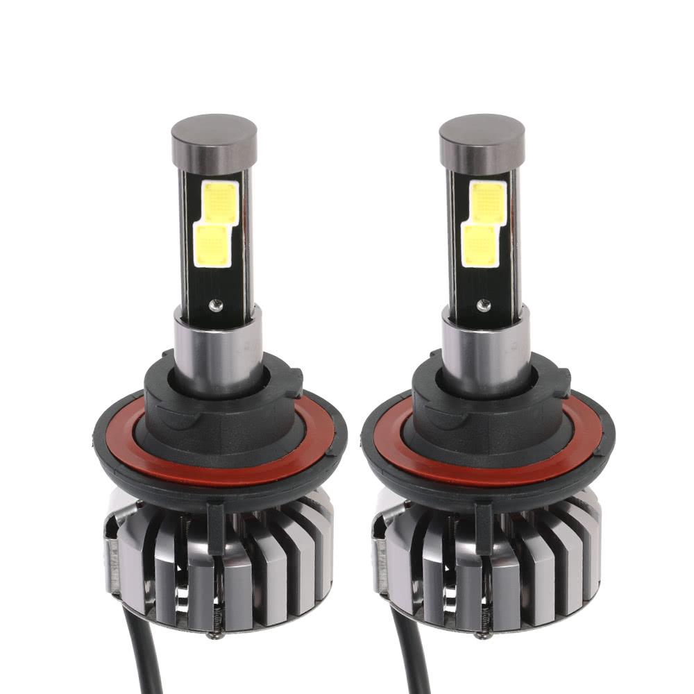 Pair of H13 DC 12V 40W 4000LM 6000K LED Headlight Lamp Kit Light Bulbs