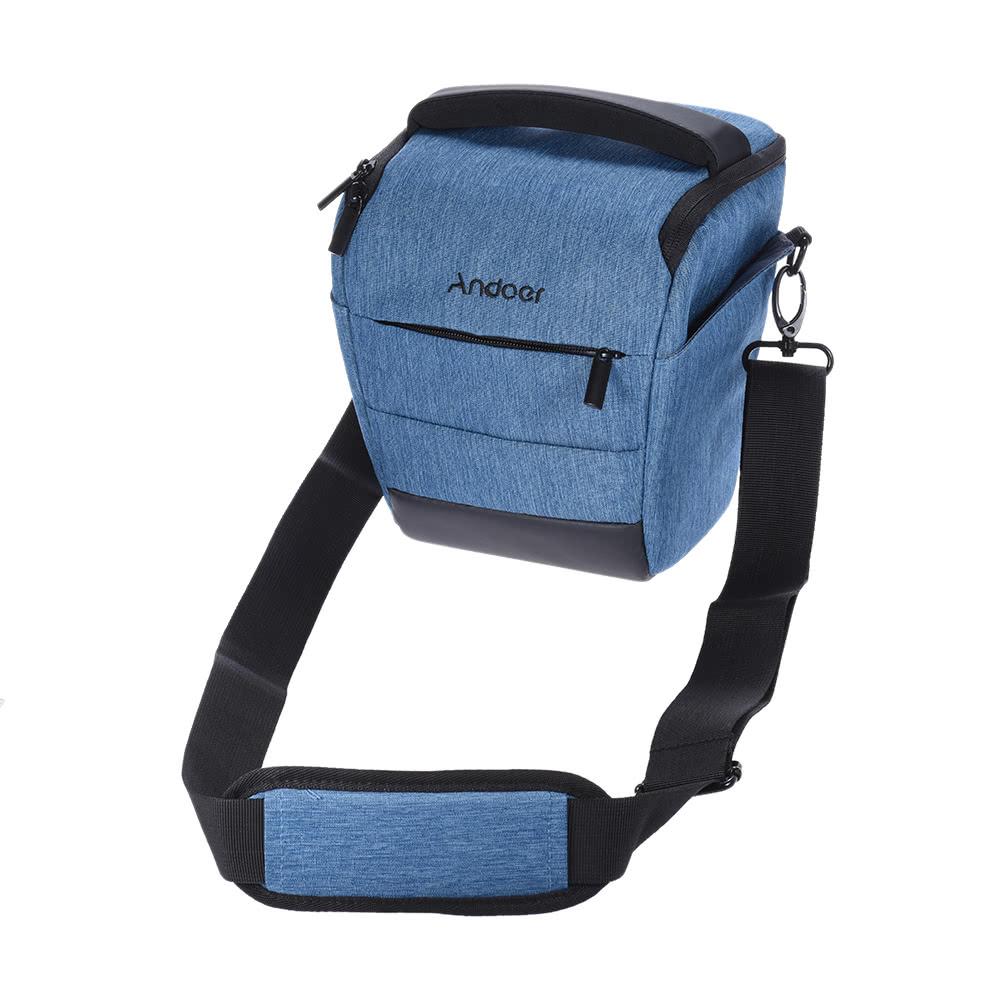 Portable DSLR Camera Shoulder Bag Sleek Polyester Case