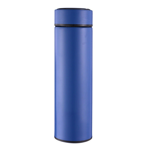 Car Cup with LED Temperature Display Stainless Steel Insulated Water Bottle Travel Modern Mug
