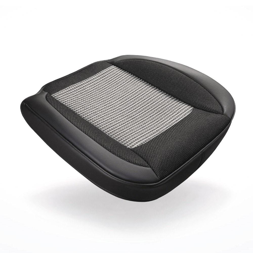 Car Seat Cushion Unique Ice Silk Fabric Pad Mesh Breathable Universal Comfortable Driver