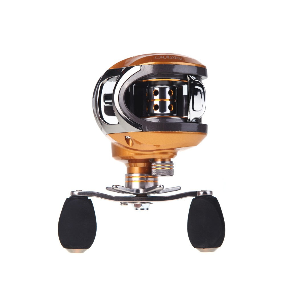 10+1BB Ball Bearings Left Hand Bait Casting Fishing Reel High Speed 6.3:1 Black