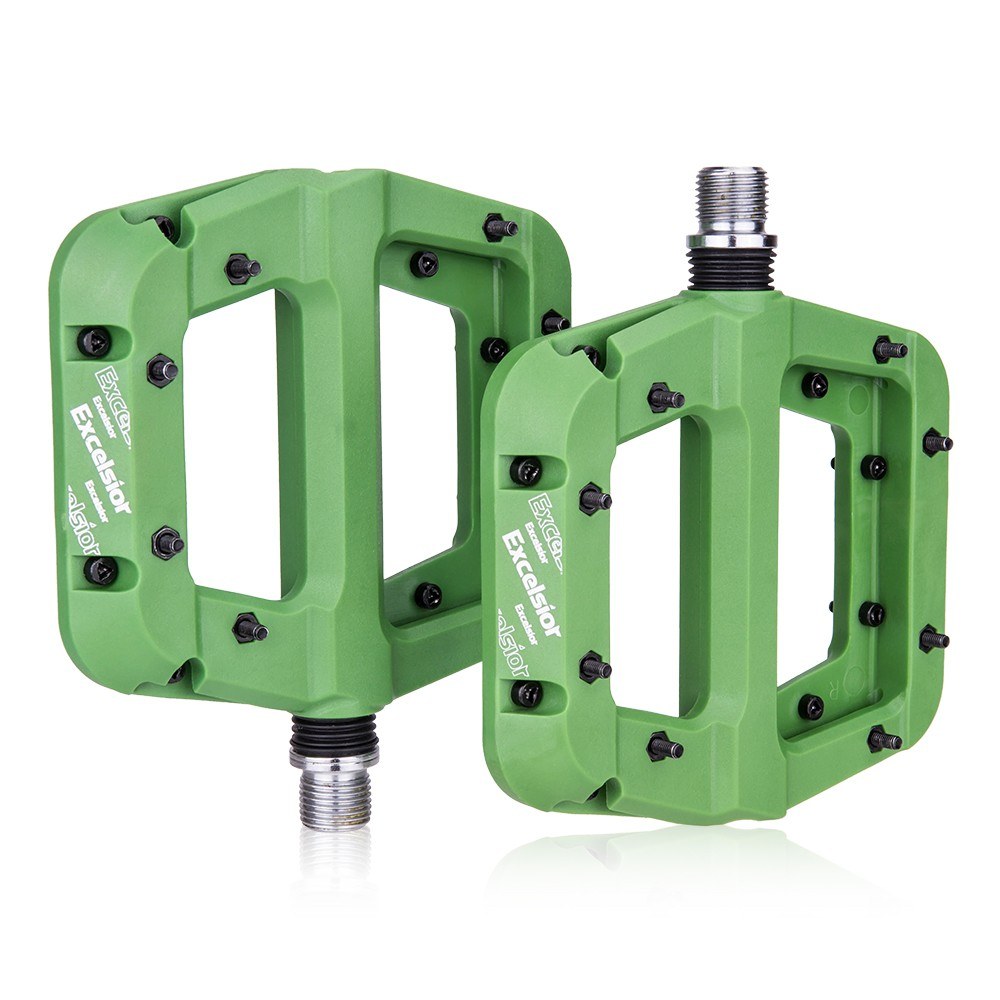 MTB Bike Pedals Non-Slip Mountain Bike Pedals Platform Bicycle Flat Pedals 9/16 Inch