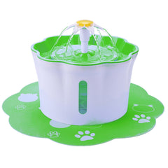 Automatic Electric Water Dispenser Feeder Bowl for Cats Dogs Multiple Pets 2.6L