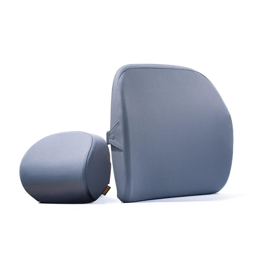 Car Lumbar Support Pillow Headrest Neck Pillow Kit