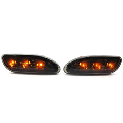 LED Side Marker Lights Lens Fender Turn Signal Light Lamp for Mercedes-Benz W203 2001-2007 2038200821