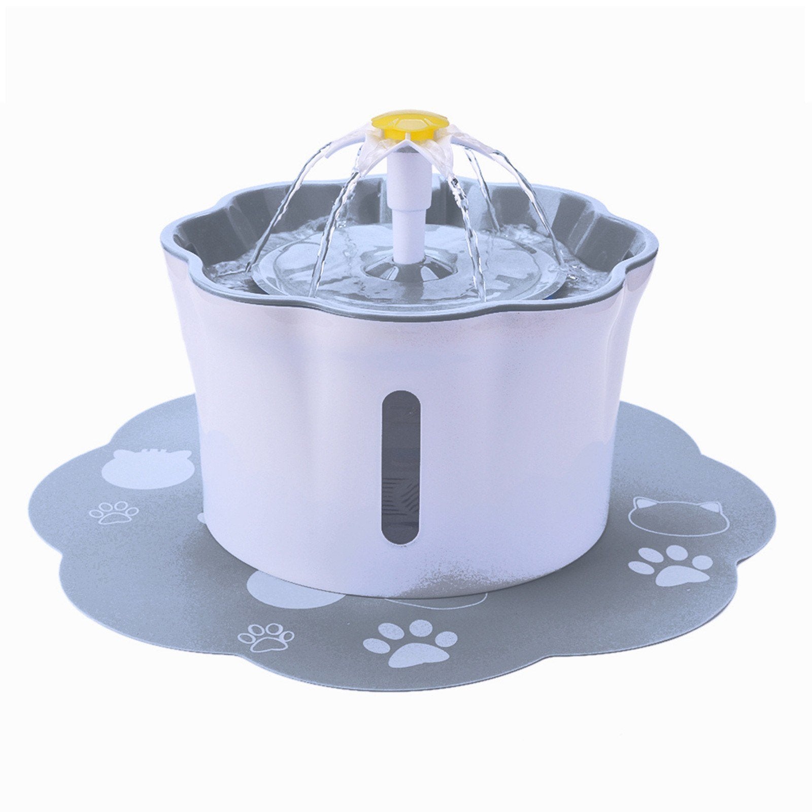 Automatic Electric Water Dispenser Feeder Bowl for Cats Dogs Multiple Pets 2.6L